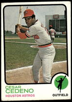 1973 Topps Base Set #290 Cesar Cedeno