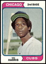 1974 Topps Base Set #157 Vic Harris