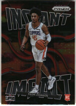 2021 Panini Prizm Instant Impact #5 Keon Johnson