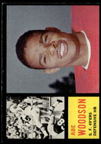 1962 Topps Base Set #161 Abe Woodson