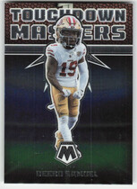 2022 Panini Mosaic Touchdown Masters #TD-13 Deebo Samuel