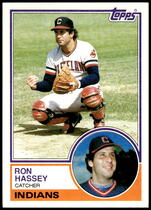 1983 Topps Base Set #689 Ron Hassey