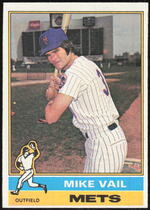 1976 Topps Base Set #655 Mike Vail