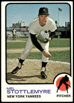 1973 Topps Base Set #520 Mel Stottlemyre