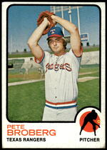 1973 Topps Base Set #162 Pete Broberg