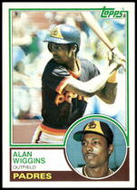 1983 Topps Base Set #251 Alan Wiggins