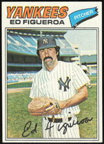 1977 Topps Base Set #195 Ed Figueroa