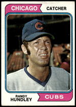 1974 Topps Base Set #319 Randy Hundley