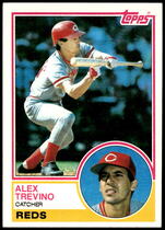 1983 Topps Base Set #632 Alex Trevino