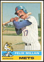 1976 Topps Base Set #245 Felix Millan