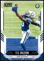 2021 Score Base Set #168 T.Y. Hilton