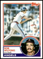 1983 Topps Base Set #158 Rob Wilfong