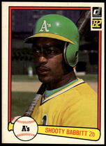 1982 Donruss Base Set #556 Shooty Babbitt