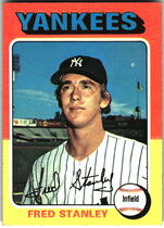 1975 Topps Base Set #503 Fred Stanley