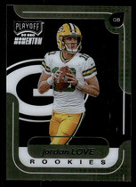 2020 Panini Chronicles Playoff Momentum Rookies #4 Jordan Love