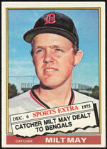 1976 Topps Traded #532T Milt May