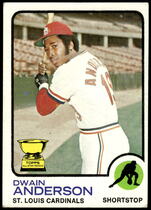 1973 Topps Base Set #241 Dwain Anderson