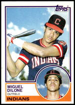1983 Topps Base Set #303 Miguel Dilone