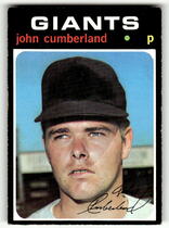 1971 Topps Base Set #108 John Cumberland