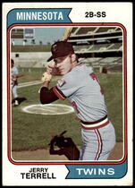 1974 Topps Base Set #481 Jerry Terrell