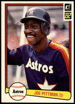 1982 Donruss Base Set #218 Joe Pittman