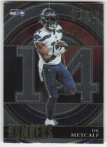 2021 Panini Select Numbers #SN-16 Dk Metcalf