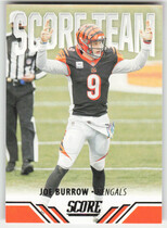 2021 Score Score Team #ST8 Joe Burrow