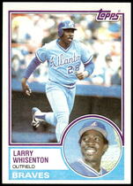 1983 Topps Base Set #544 Larry Whisenton