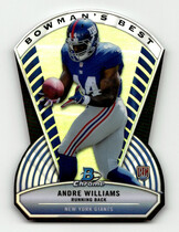 2014 Bowman Chrome Bowmans Best Die-Cut #BB-AW Andre Williams