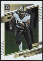 2021 Donruss Optic #167 Marcus Davenport