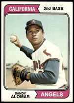 1974 Topps Base Set #347 Sandy Alomar