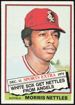 1976 Topps Traded #434T Morris Nettles