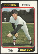 1974 Topps Base Set #118 Bill Lee