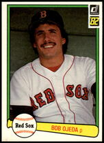 1982 Donruss Base Set #540 Bob Ojeda