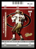 2004 Fleer Authentix #50 Tim Rattay