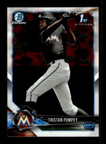 2018 Bowman Chrome Draft #BDC-129 Tristan Pompey