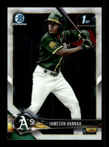 2018 Bowman Chrome Draft #BDC-160 Jameson Hannah