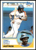 1983 Topps Base Set #507 Tony Scott
