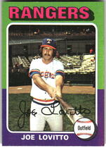 1975 Topps Base Set #36 Joe Lovitto