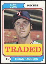 1974 Topps Traded #616 Larry Gura