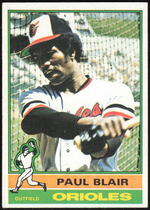 1976 Topps Base Set #473 Paul Blair