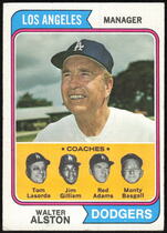 1974 Topps Base Set #144 Walter Alston