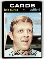 1971 Topps Base Set #541 Bob Burda