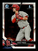 2018 Bowman Chrome Prospects #BCP222 Chase Pinder
