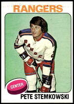 1975 Topps Base Set #303 Pete Stemkowski