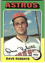 1975 Topps Base Set #301 Dave Roberts