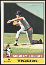 1976 Topps Base Set #385 Mickey Lolich