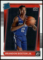 2021 Donruss Optic #189 Brandon Boston Jr.