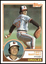 1983 Topps Base Set #631 Tippy Martinez
