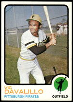 1973 Topps Base Set #163 Vic Davalillo